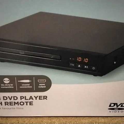 HDMI DVD PLAYER WITH REMOTE