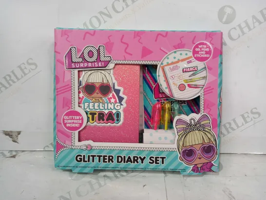 LOL SURPRISE GLITTER DIARY SET