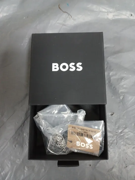 HUGO BOSS LADIES IRIS STAINLESS STEEL CRYSTAL BRACELET  RRP £69