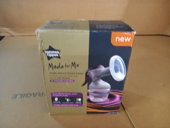 TOMMEE TIPPEE SINGLE MANUAL BREAST PUMP