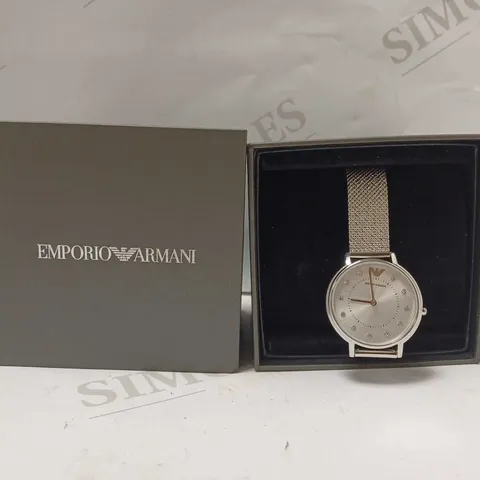 EMPORIO ARMANI WOMEN'S 2-HAND STAINLESS STEEL WATCH AR11128