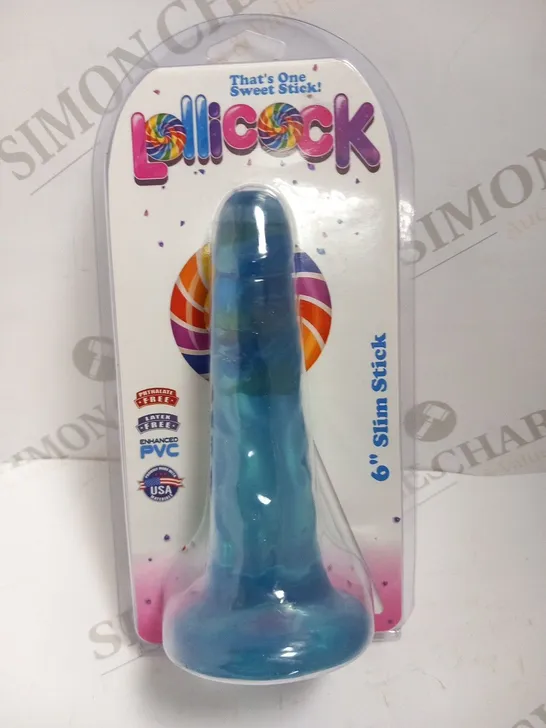 BOXED LOLLICOCK THATS ONE SWEET STICK 6" SLIM STICK