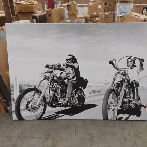BIKERS - WRAPPED CANVAS 