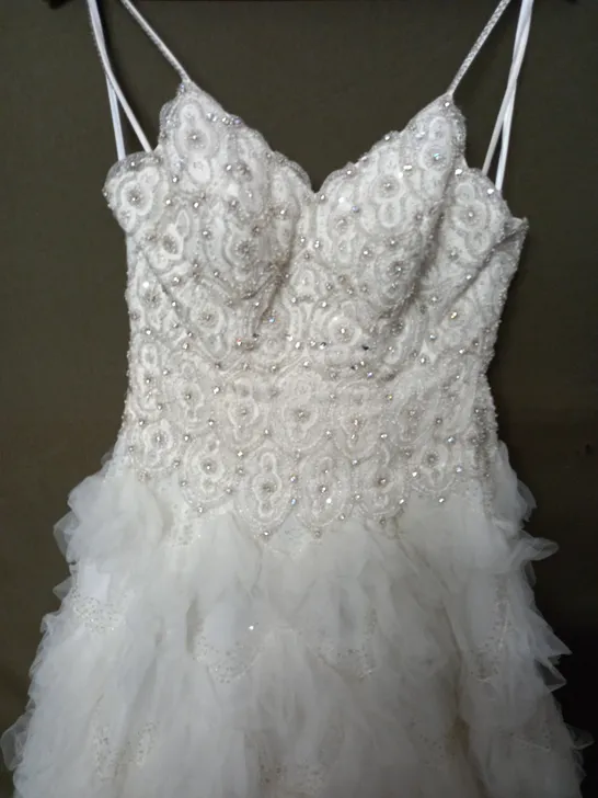 HOLLYWOOD DREAMS EMBELLISHED BRIDAL GOWN - 12