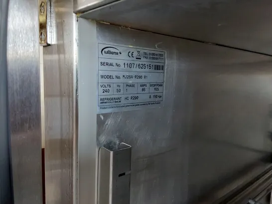 WILLIAMS MJ2SA DOUBLE DOOR COMMERCIAL MEAT CHILLER