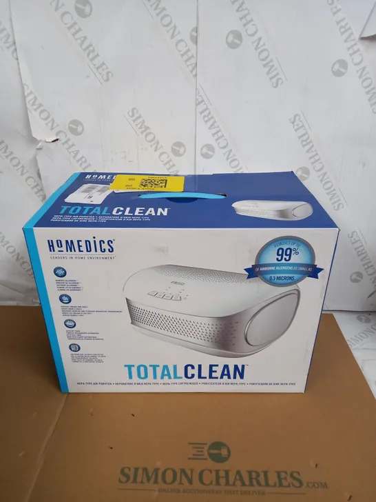 HOMEDICS TOTAL CLEAN HEPA-TYPE AIR PURIFIER