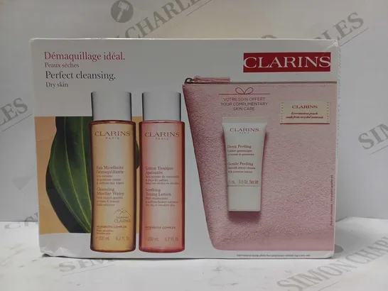 CLARINS PREMIUM CLEANSING SET - DRY SKIN