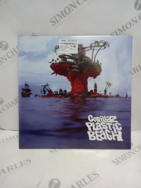 SEALED GORILLAZ - PLASTIC BEACH VINYL 