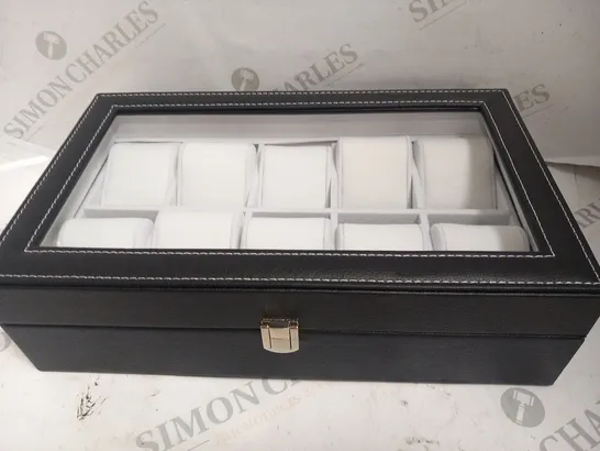 ELIZABETH GRANT LUXURY DOUBLE UP COLLECTORS WATCH BOX