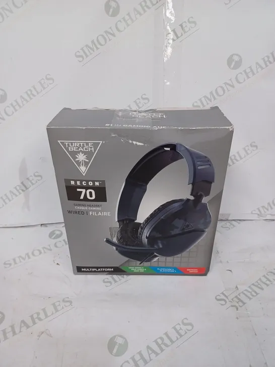 TURTLE BEACH RECON 70 WIRED MULTIPLATFORM GAMING HEADSET 