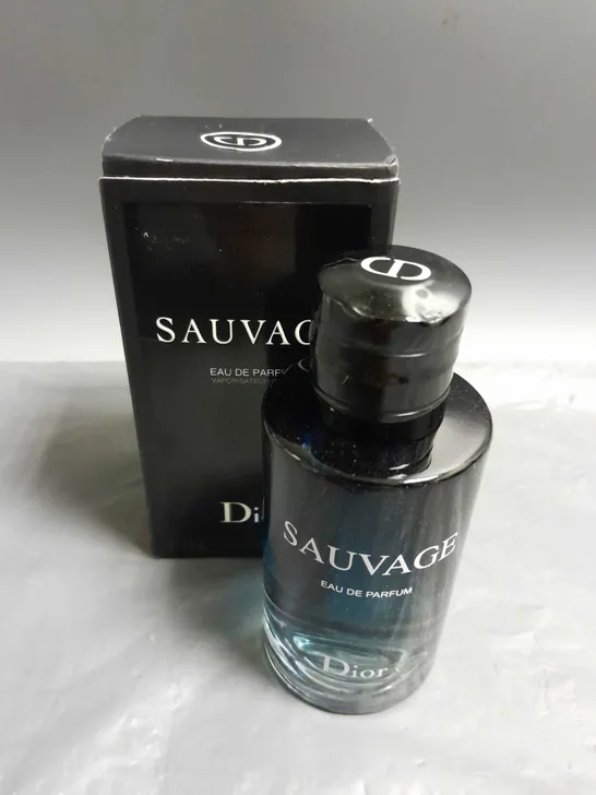 BOXED DIOR SAUVAGE EAU DE PARFUM 100ML