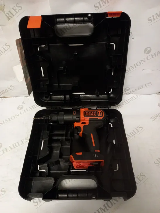 BLACK & DECKER BCD700S CORDLESS SCREWDRIVER 