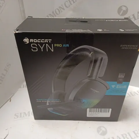 BOXED ROCCAT SYN PRO AIR RGB GAMING HEADSET