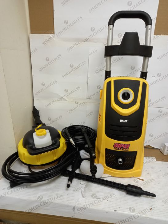 WOLF SUPER BLASTER PRESSURE WASHER YELLOW 