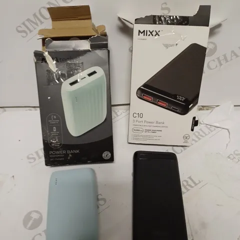 LOT OF TWO POWER BANKS