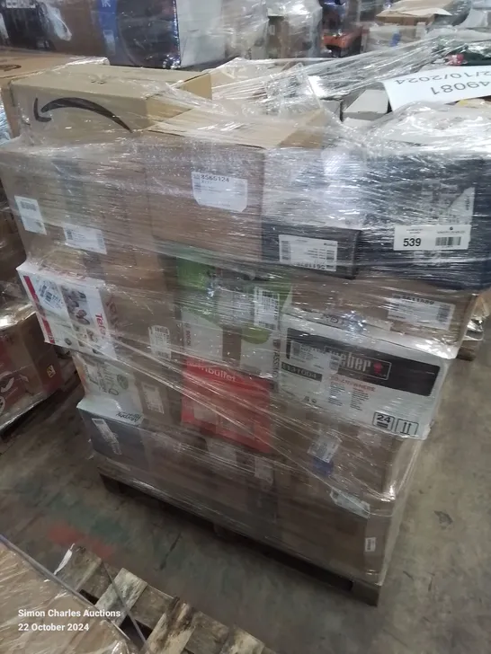 PALLET OF APPROXIMATELY 58 UNPROCESSED RAW RETURN HOUSEHOLD AND ELECTRICAL GOODS TO INCLUDE;