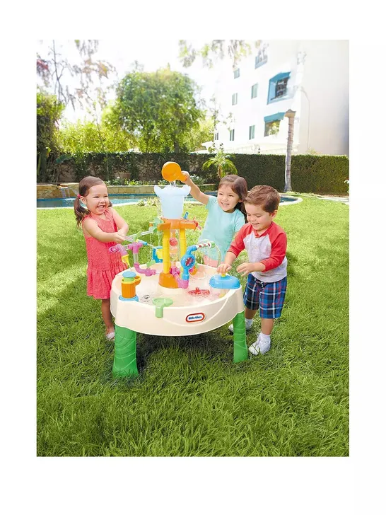 BOXED LITTLE TIKES FOUNTAIN FACTORY WATER TABLE RRP £83