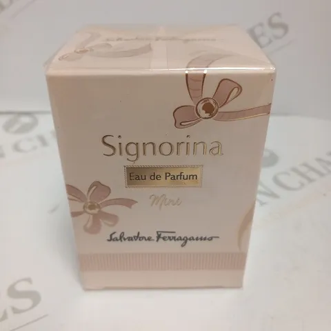 BOXED AND SEALED SALVATORE FERRAGAUS SIGNORINA EAU DE PARFUM MINI 20ML