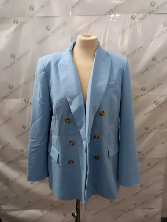 ZARA BUTTONED BLAZER JACKET SIZE M