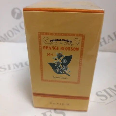 BOXED AND SEALED PENHALIGONS ORANGE BLOSSOM NO.4 EAU DE TOILETTE 30ML