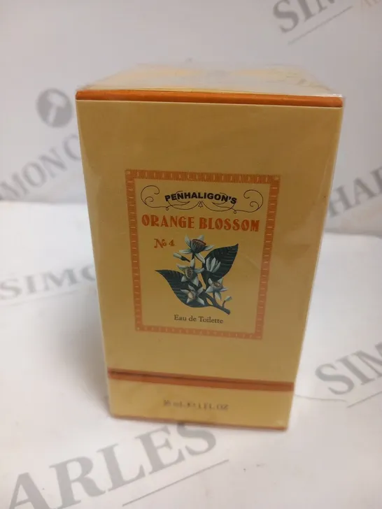 BOXED AND SEALED PENHALIGONS ORANGE BLOSSOM NO.4 EAU DE TOILETTE 30ML