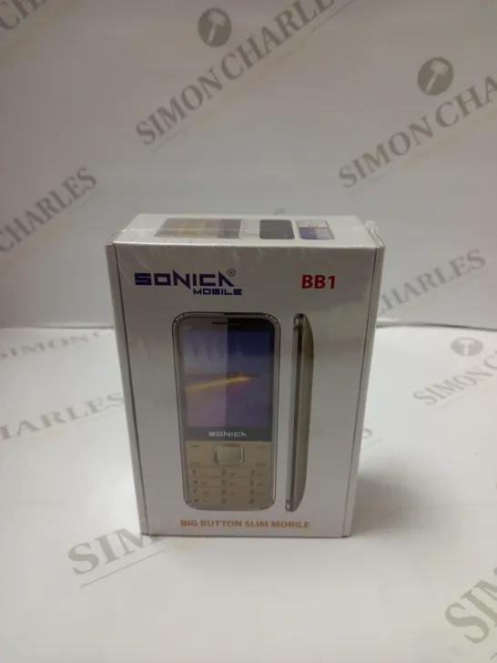 BOXED SEALED SONICA MOBILE BB1 BIG BUTTON SLIM MOBILE 