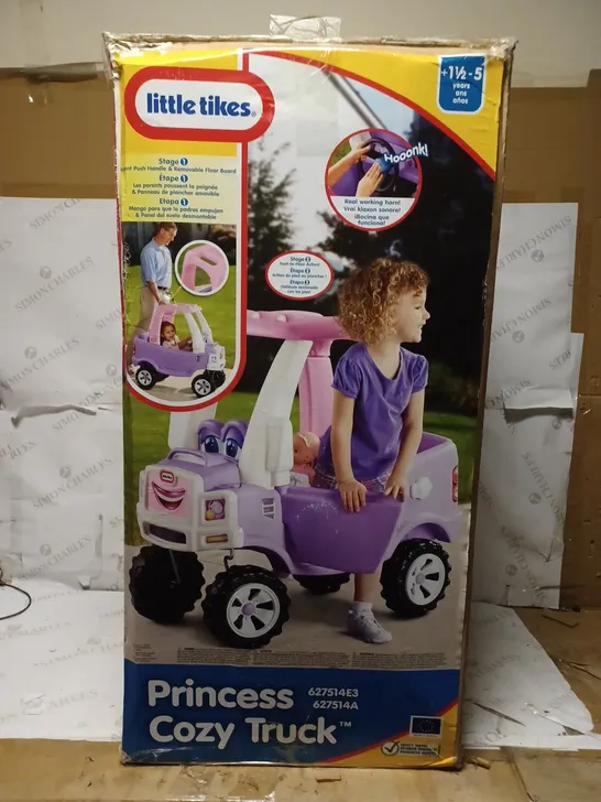 BOXED LITTLE TIKES PRINCESS COZY TRUCK RRP £114.99