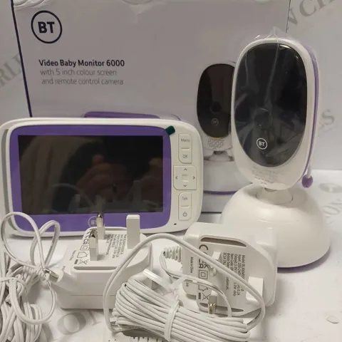 BT 6000 VIDEO 5 INCH BABY MONITOR 