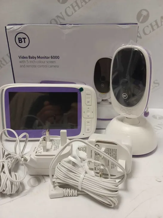 BT 6000 VIDEO 5 INCH BABY MONITOR 