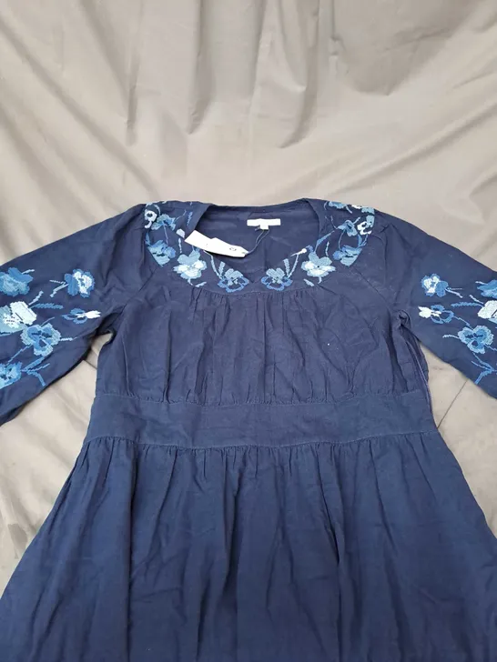 seasalt cornwall dress in blue size 14 