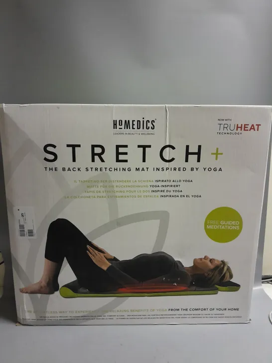 BOXED HOMEDICS STRETCH PLUS BACK STRETCHING MAT