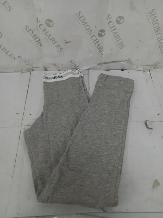 BOXED CALVIN KLEIN LARGE GREY LEGGINGS 