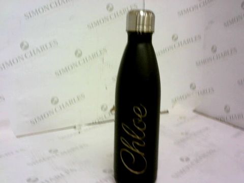 PERSONALISED INSULATED METAL DRINKS BOTTLE 'CHLOE; RRP &pound;19.00