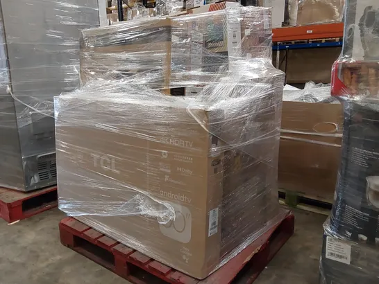 PALLET OF APPROXIMATELY 14 UNPROCESSED RAW RETURN TELEVISIONS TO INCLUDE;