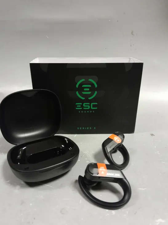 BOXED ESC SOUNDS SERIES 3 WIRELESS EARPHONES 