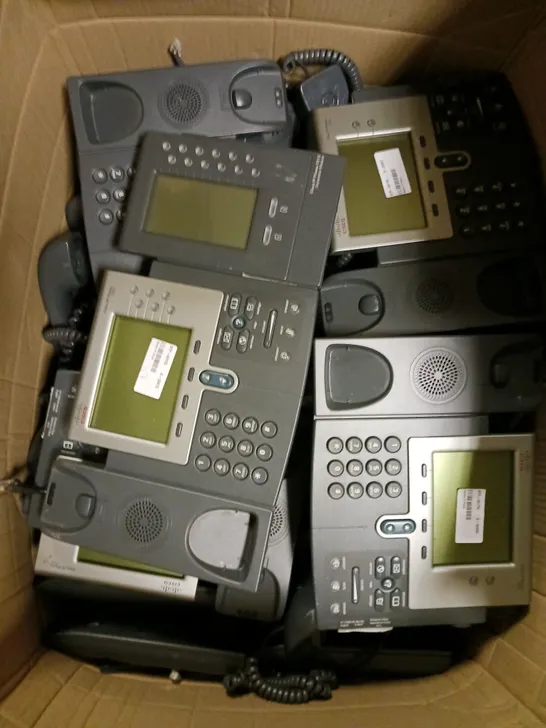 APPROXIMATELY 20 CISCO 7962 & 7942 SERIES IP OFFICE TELEPHONES - COLLECTION ONLY	