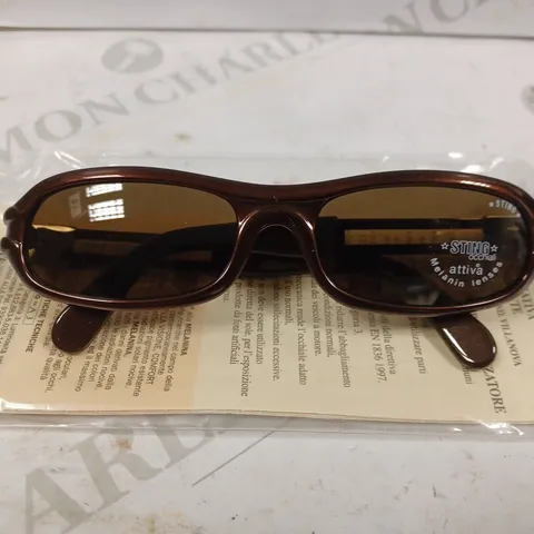 BOX OF APPROX 10 PAIRS OF STING BROWN SS6108 SUNGLASSES