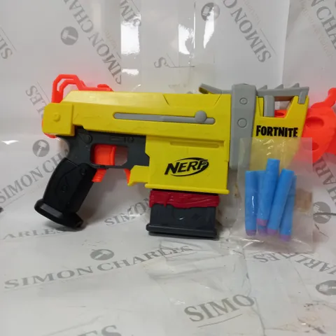 NERF FORTNITE TOY GUN WITH FOAM BULLETS 