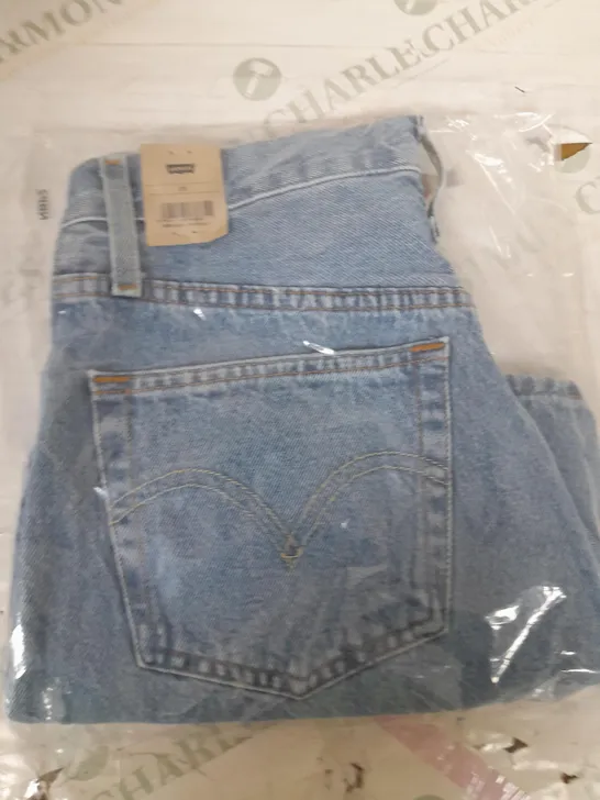 LEVIS BLUE DENIM 501 SHORTS - SIZE 25