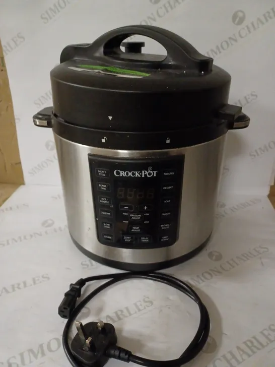 CROCKPOT EXPRESS PRESSURE MULTI COOKER