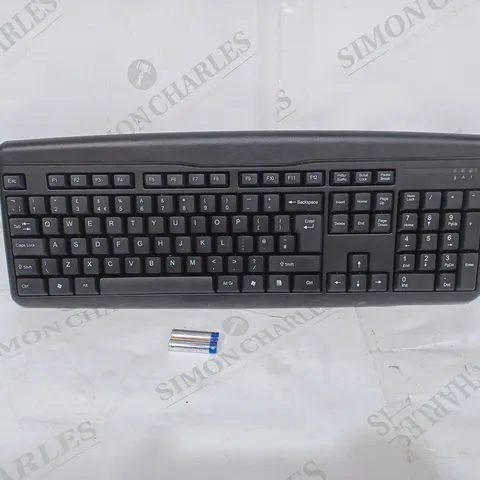 WIRELESS COMPUTER KEYBOARD - BLACK