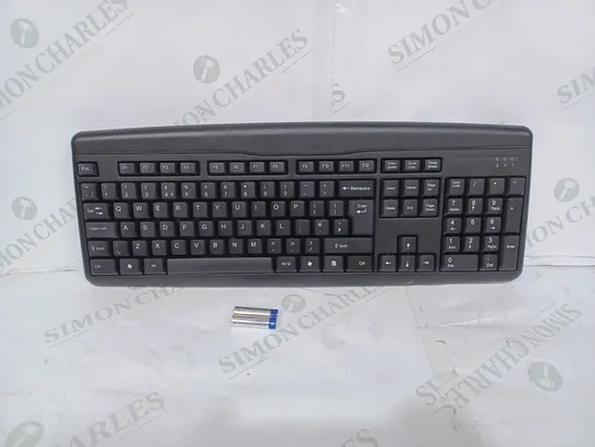 WIRELESS COMPUTER KEYBOARD - BLACK