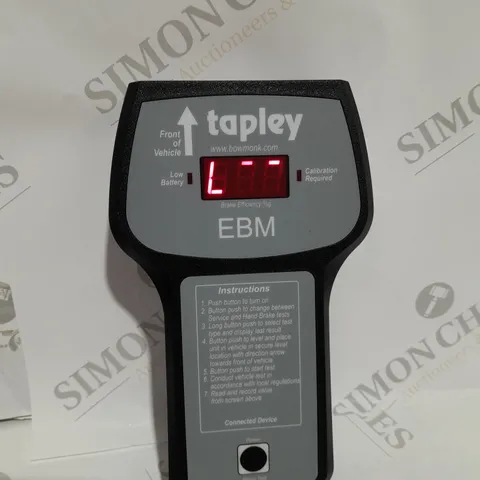 TAPLEY ELECTRONIC DECELEROMETER MTS CONNECTABLE