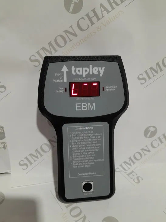 TAPLEY ELECTRONIC DECELEROMETER MTS CONNECTABLE