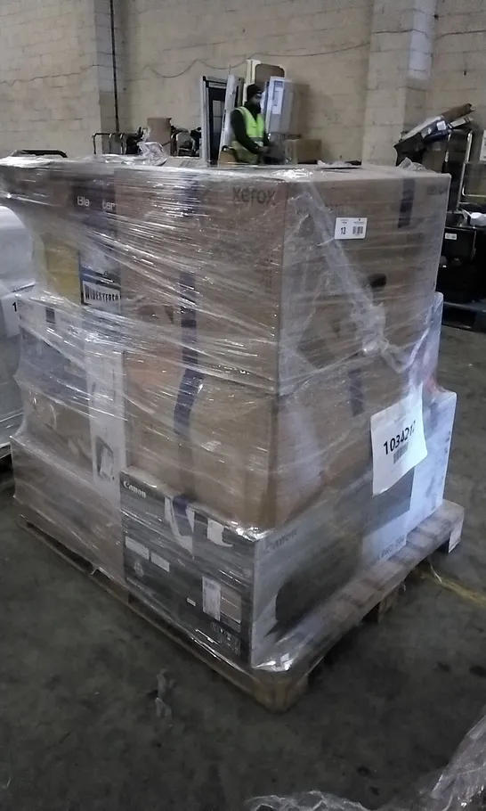 PALLET OF APPROXIMATELY 14 UNPROCESSED RAW RETURN HOUSEHOLD AND ELECTRICAL GOODS TO INCLUDE;