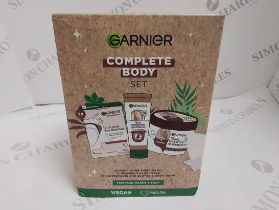 GARNIER COMPLETE BODY SET RRP £21