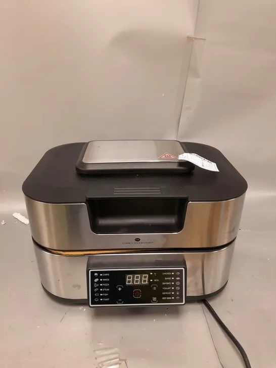 BOXED COOK'S ESSENTIALS GRILL & AIRFRYER 5.5L