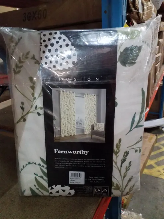 FERNWORTHY EYELET ROOM DARKENING CURTAINS 