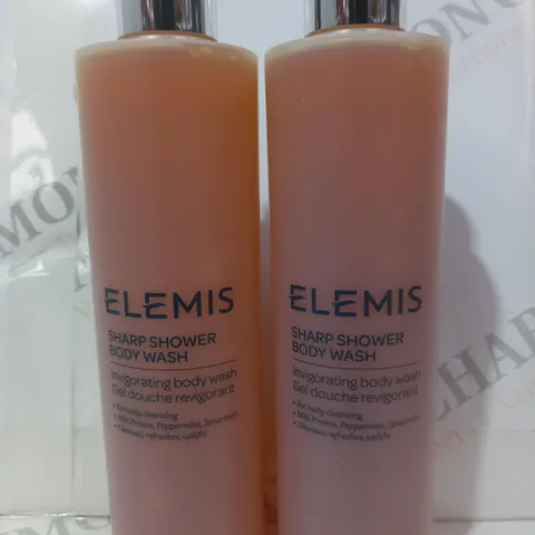 BOXED SET OF 2 ELEMIS SHARP SHOWER BODY WASH (300ML)