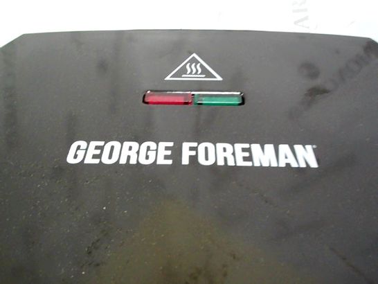 GEORGE FOREMAN FAT REDUCING 10 PORTION GRILL